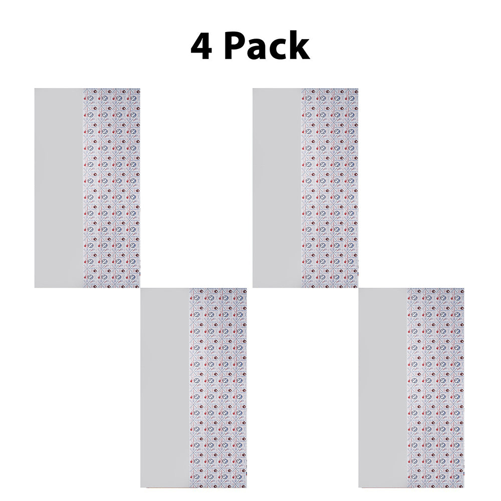 Baseball Themed Pattern Table Cloth  4 Pack